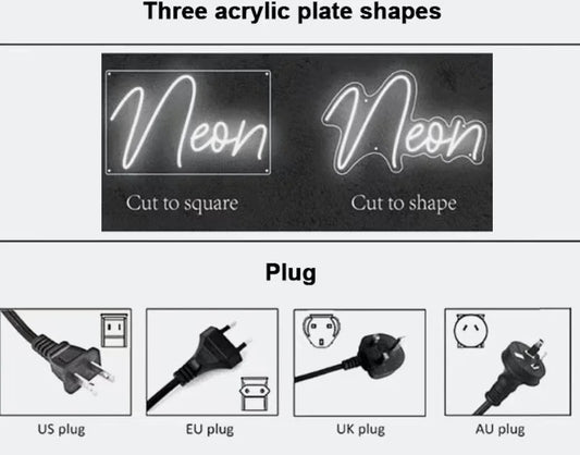 Acrylic shape and plug